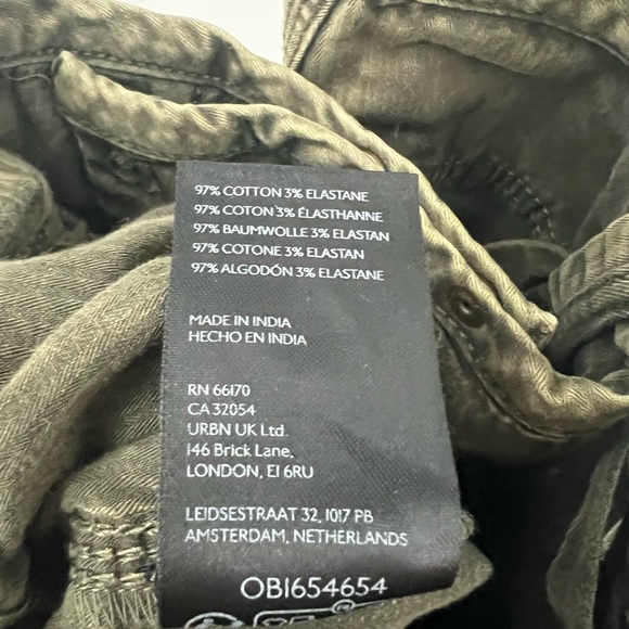 Free People Can’t Compare olive green slouch pants - Picture 11 of 14